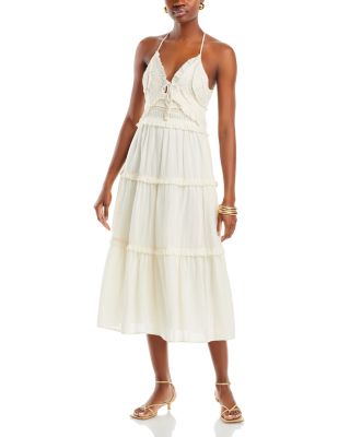 Sea - New York Cole Halter Neck Cotton Dress