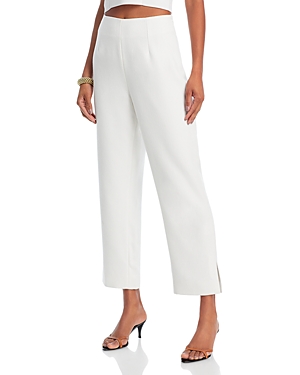 Shop Ciao Lucia Lanza Cropped Pants In White