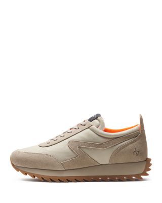 rag & bone - Men's Retro Runner Bomber Lace Up Sneakers