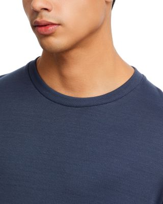 Double Layered Short Sleeve Knit Tee