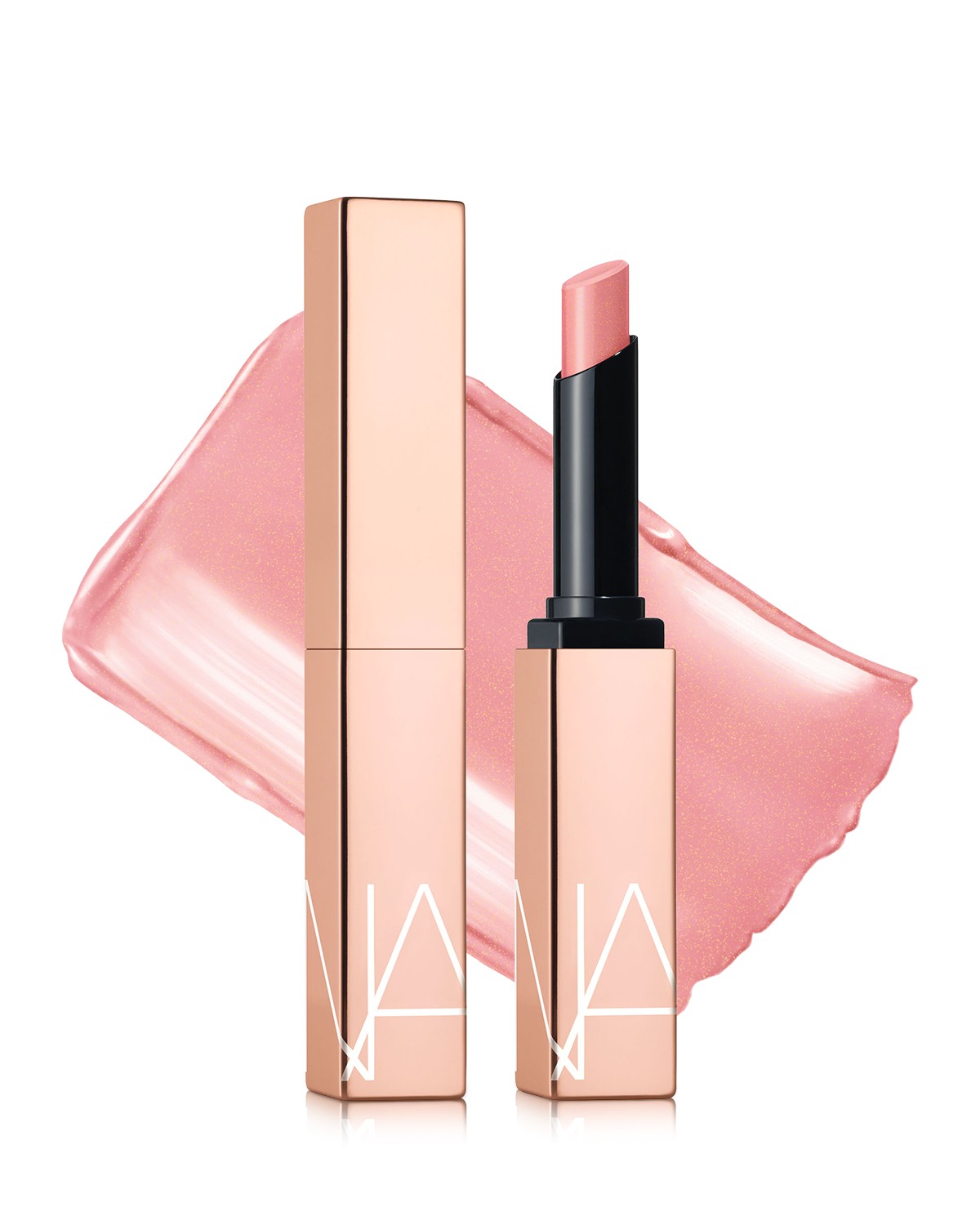Nars Afterglow Sensual Shine Lipstick in Orgasm (Peachy Pink With Golden Shimmer)