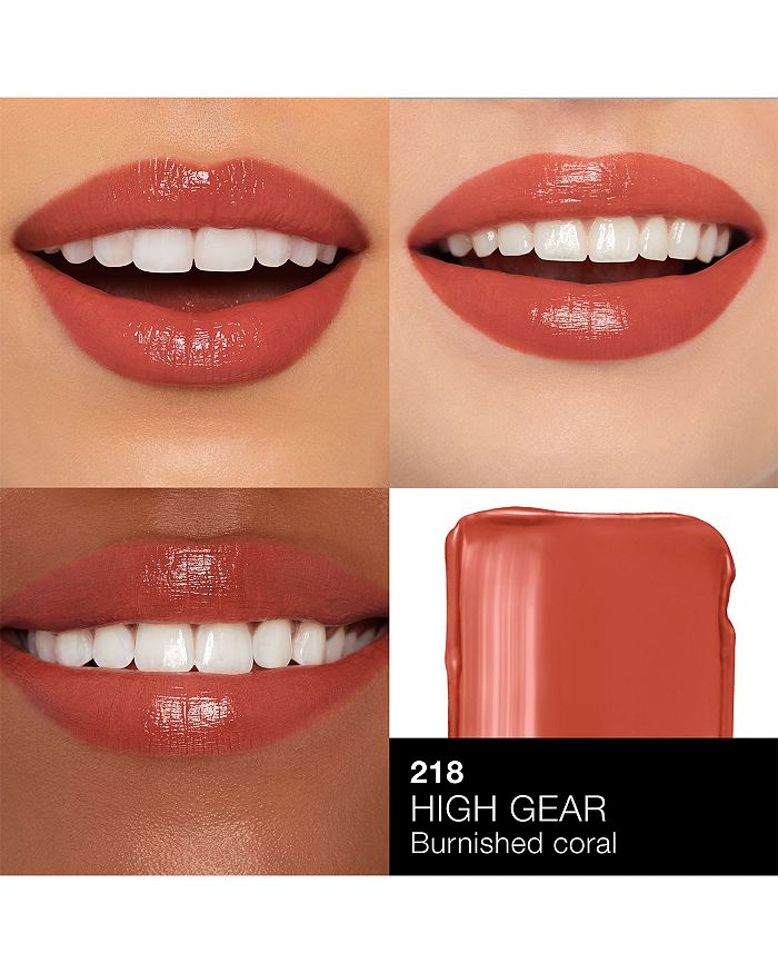Shop Nars Afterglow Sensual Shine Lipstick In High Gear (burnished Coral)