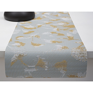 Shop Chilewich Botanic Jacquard Table Runner, 14 X 72 In Mint