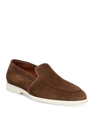 Santoni Men\'s Tan Suede Slip-On Loafers Size 9 New with Box (no lid) and COA Santoni Men main image 2