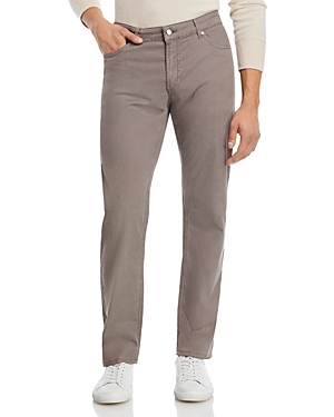 Shop Peter Millar Crown Crafted Wayfare Stretch Garment Dyed Tailored Fit Pants In Nickel