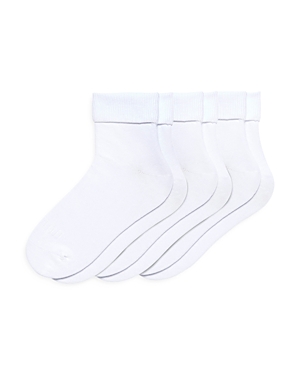 Shop Hue Bobby Socks, Pack Of 3 In White