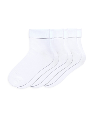 Hue Bobby Socks, Pack Of 3 In White