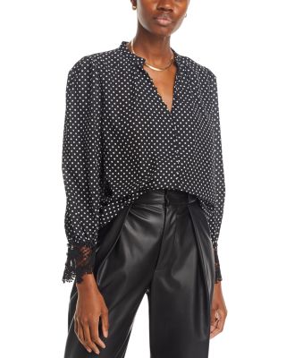 KOKO + MASON - Lace Cuff Blouse