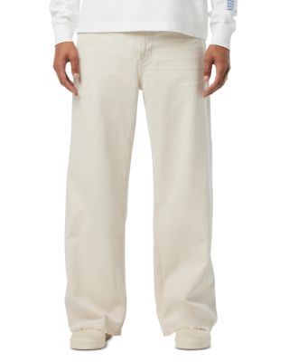 Hudson - Luca Wide Leg Jeans in White Sand