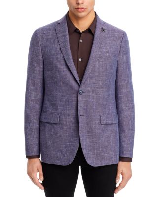 John Varvatos Star USA - Textured Solid Slim Fit Sport Coat