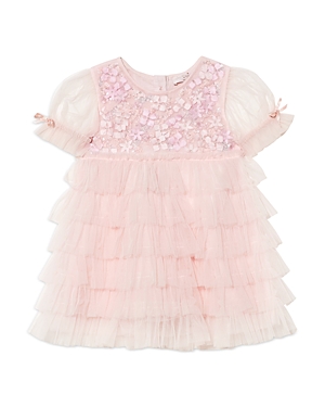 TUTU DU MONDE GIRLS' FLORAL APPLIQUE TUTU DRESS - BABY