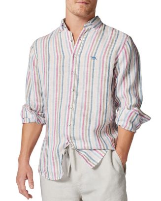 Rodd & Gunn Gimmerburn Slim Fit Linen Shirt | Bloomingdale's