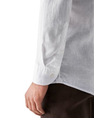 Contemporary Fit Linen Shirt