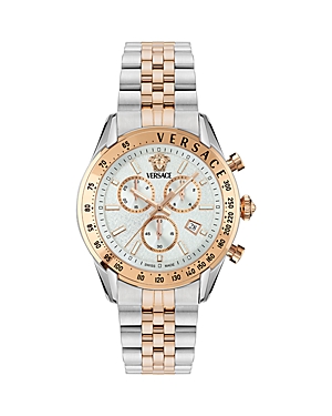 Shop Versace Master Chronograph, 44mm In Two Tone