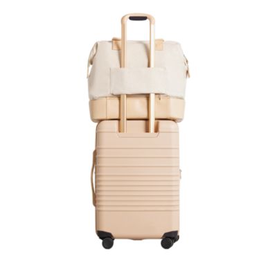 The Weekender Bag in Beige