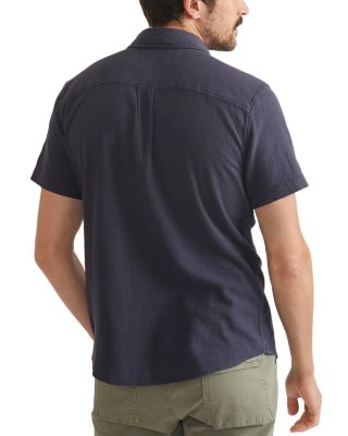 Cotton Stretch Selvage Standard Fit Button Down Shirt 