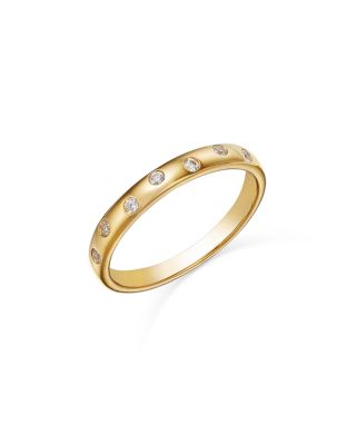 Bloomingdale's Fine Collection - Diamond Band in 14K Yellow Gold, 0.10 tcw