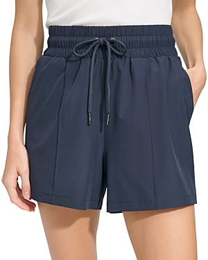 Shop Marc New York Light Weight Pull On Shorts In Ink