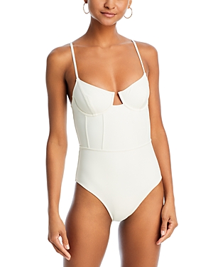 SOLID & STRIPED THE VERONICA UNDERWIRE ONE PIECE SWIMSUIT