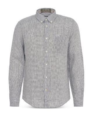 Linton Tailored Fit Long Sleeve Button Down Shirt