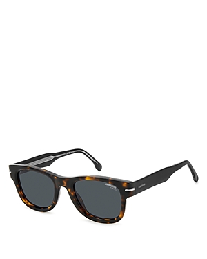 Carrera Rectangular Sunglasses, 50mm In Black