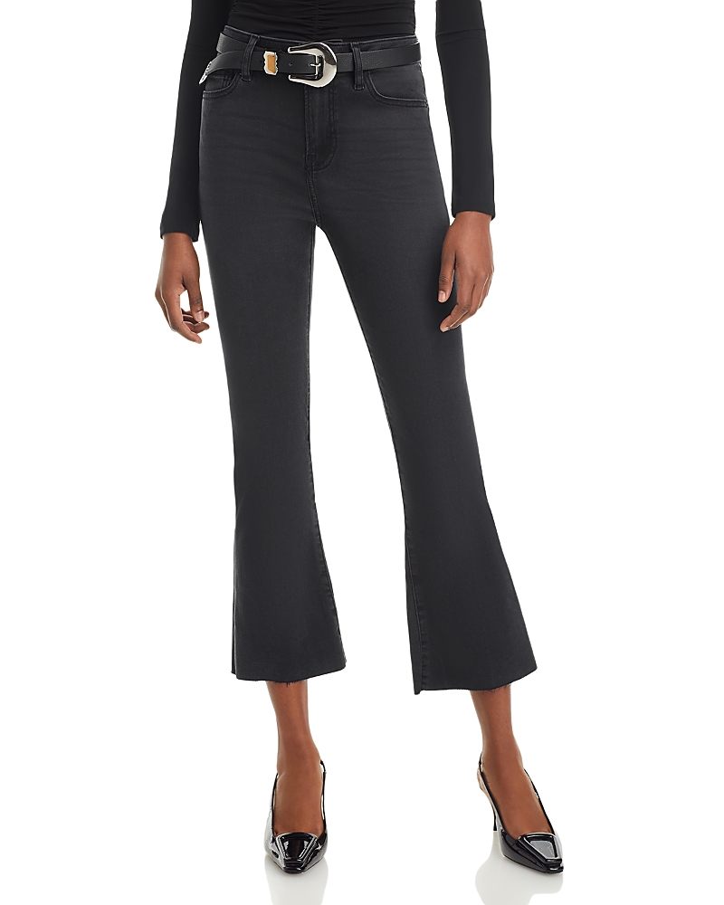 Frame Le Crop Mid Rise Cropped Bootcut Jeans In Kerry