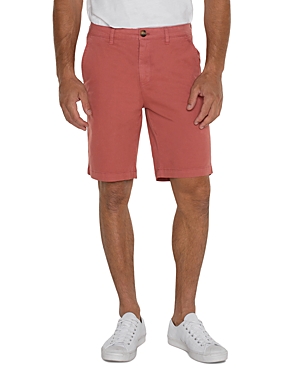 Shop Liverpool Los Angeles Twill Shorts In Nantucket