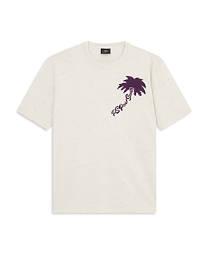 Shop Ps By Paul Smith Palm Graphic Cotton Blend Tee In 2