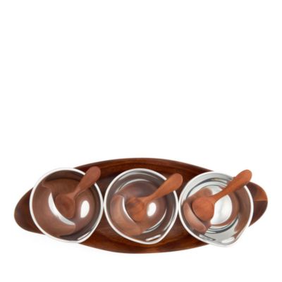 Portables Triple Condiment Server