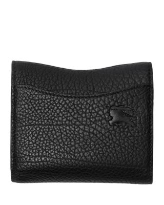 【BURBERRY】ROCKING WALLET Burberry Rocking Horse Check Compact Leather Wallet