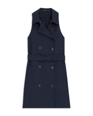 Theory Halter Trench Sleeveless Dress | Bloomingdale's