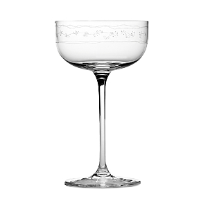 Serax Champagne Coupe Anemone Vaniglia Midnight Flowers By Marni In Clear