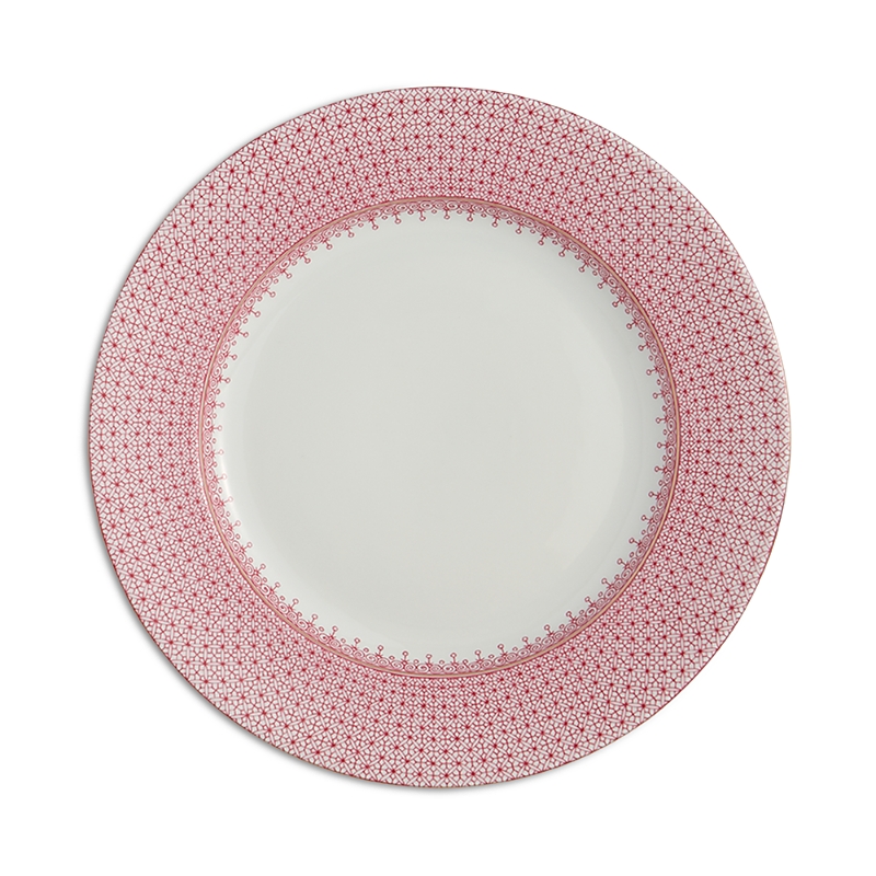 Mottahedeh Pink Lace Dinner Plate In Pink