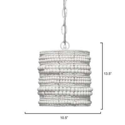 Strand Beaded Pendant Light