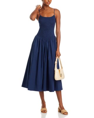 Hazel Smocked Dropped Waist Dress