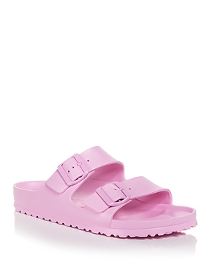 Birkenstock Women's Arizona Buckled Slide Sandals In Pink
