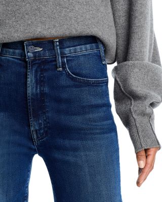 The Hustler High Rise Ankle Flare Jeans in Heirloom