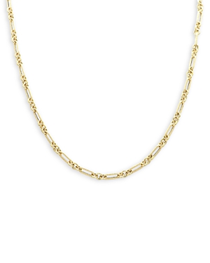 Shop Alberto Amati 14k Yellow Gold Rolling Rolo Link Chain Necklace, 18