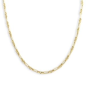 Alberto Amati 14k Yellow Gold Rolling Rolo Link Chain Necklace, 18 In Gold