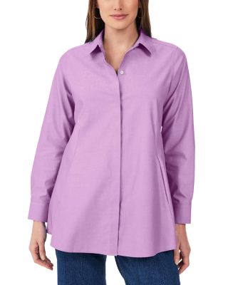 Cici Cotton Non-Iron Tunic Shirt