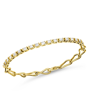 Shop Bloomingdale's Diamond Tennis Bracelet In 14k Yellow Gold, 0.46 Ct. T.w.