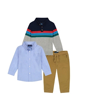 Andy & Evan Boys' Color Block Sweater Set - Little Kid, Big Kid In Gray