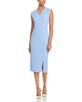 Pale Blue Penny Belted Dress, WHISTLES