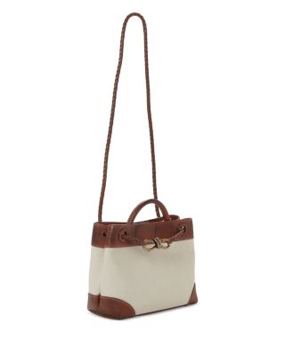 Small Andiamo Canvas Shoulder Bag