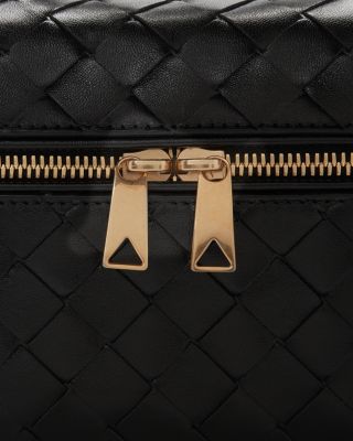 Bang Bang Intrecciato Leather Vanity Case