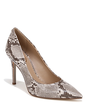 Sam Edelman Hazel Pointed Toe Pump In Sandshell Multi