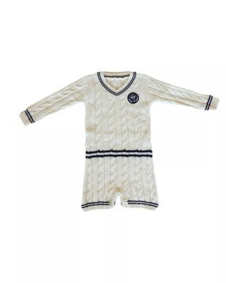 Charlie Lou Baby - Charlie Lou Varsity Sweater Romper - Baby