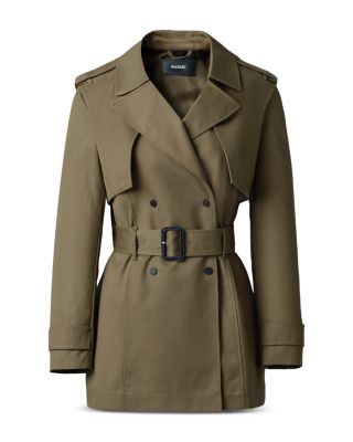 Adva Mid-Length Belted Trench Coat