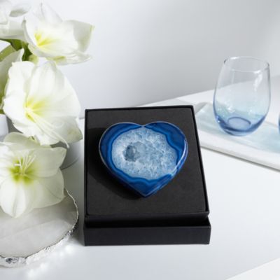 The Cuore Agate Gemstone Heart