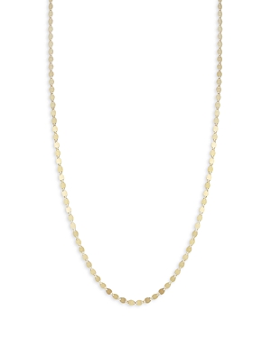 Moon & Meadow 14K Yellow Gold Valentino Link Chain Necklace, 18